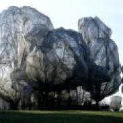 Christo and Jenne-Claude: Wrapped trees